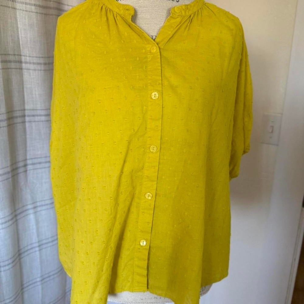 Calligraphie Yellow Top